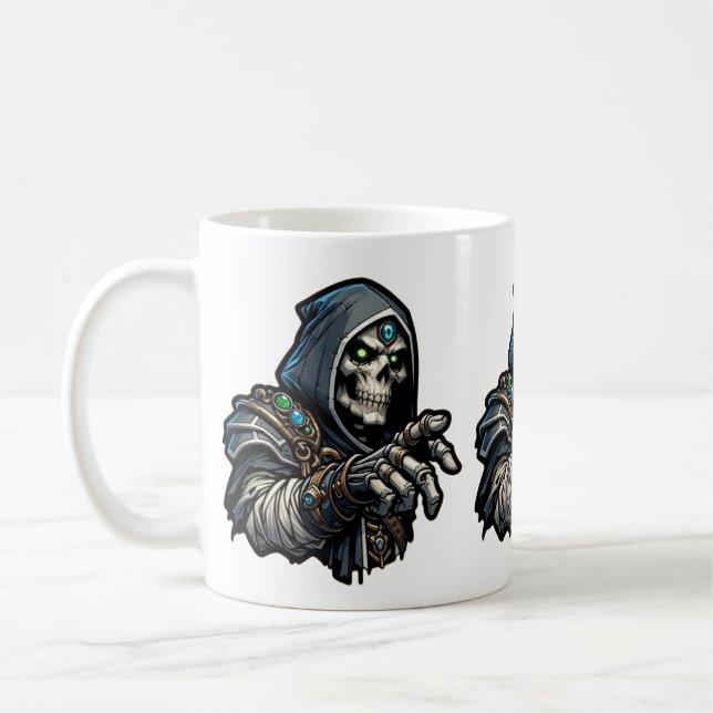 Café Caneca de Halloween Assustadora (Esquerda)