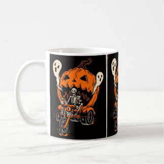 Café Caneca de Halloween Assustadora