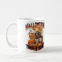 Caneca de Halloween de Astronauta Assustador | Doc