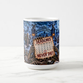 Café Caneca de Halloween de Zumbi de 470 ml - Prazos Nu