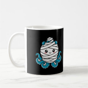 Café Caneca de Halloween do Polvo-Múmia