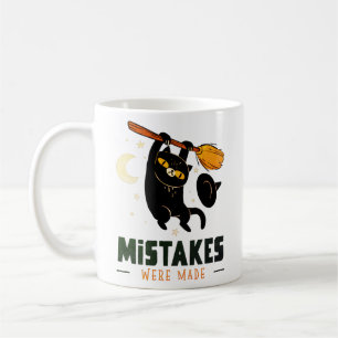 Café Caneca de Halloween Erros Foram Cometidos – Gato P