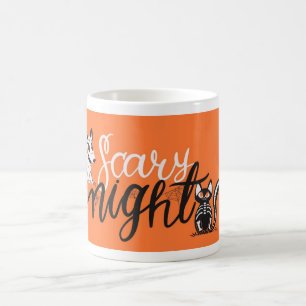 Café Caneca de Halloween Noites Assustadoras - Presente