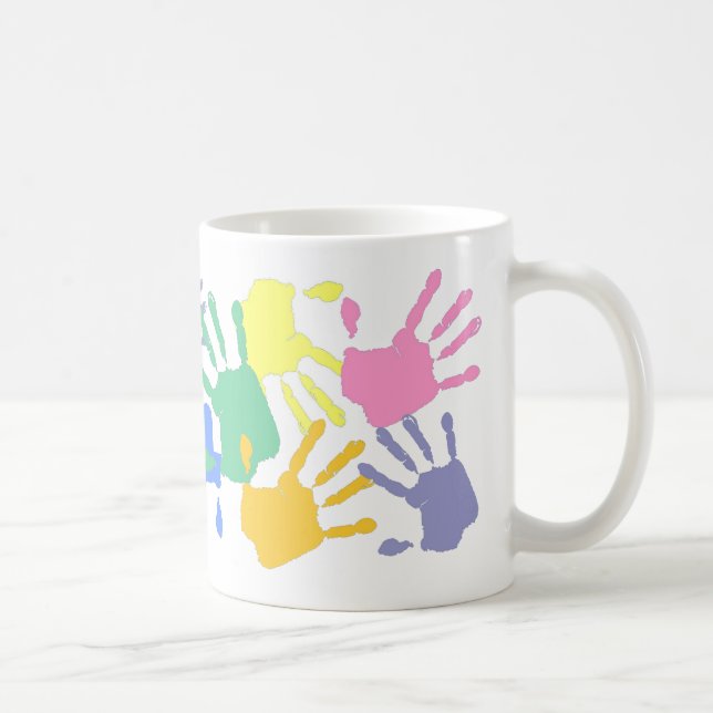 Café Caneca de Handprint (Direita)