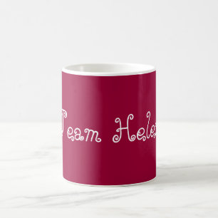 Café Caneca de Helen da equipe