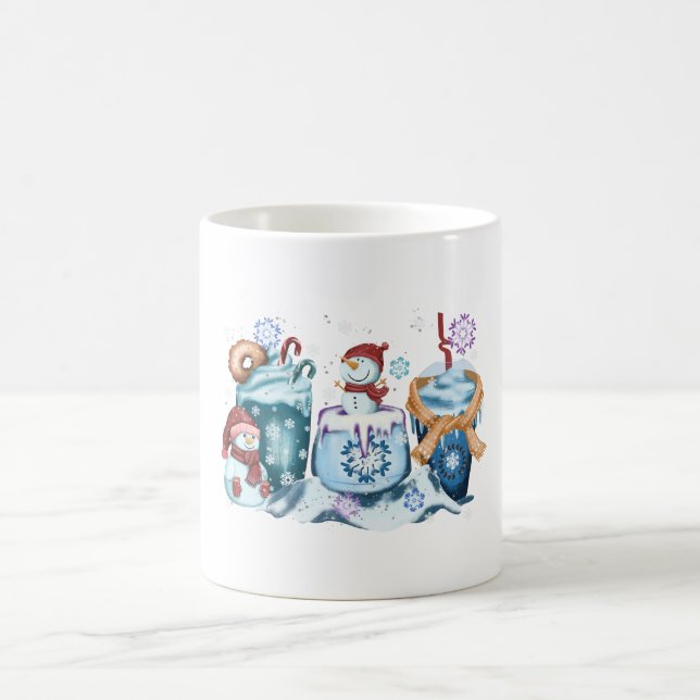 Café Caneca de Homem de Neve (Centro)