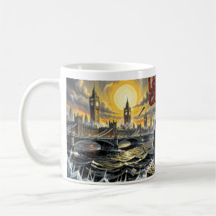 Café Caneca de Horror Punk Tempestade Apocalíptica de L