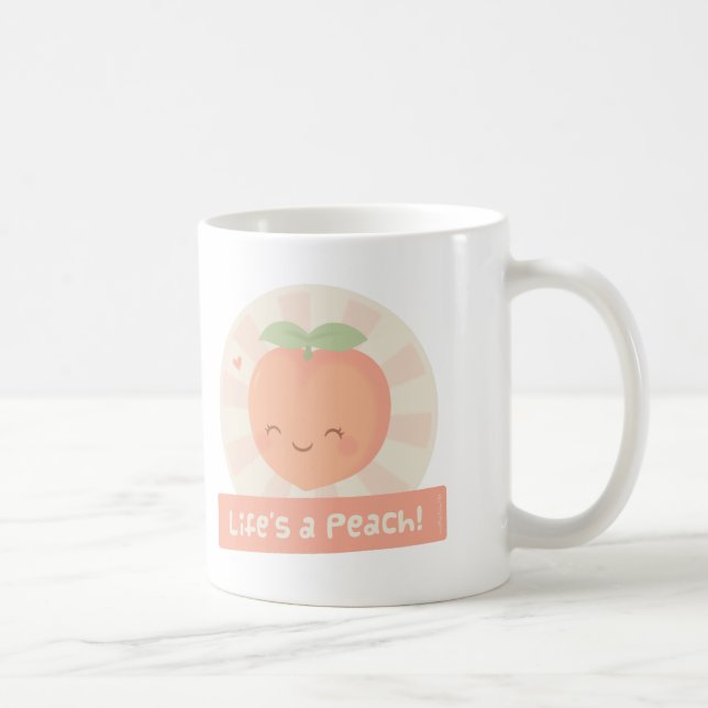 Café Caneca de Humor de Alimentos Vida de Trocadilho Fo (Direita)