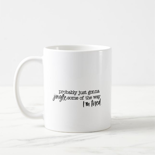 Café Caneca de Humor Natalino para Funcionários Engraça (Esquerda)