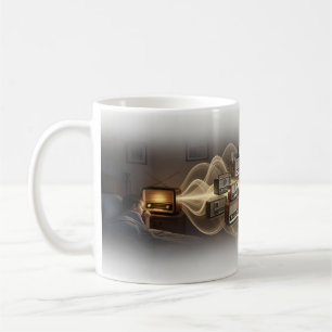 Café Caneca De Idade Estelar De Sonhos De Rádio Para Di