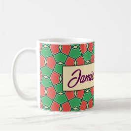 Café Caneca de Identidade com Padrão Z6