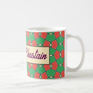 Café Caneca de Identidade com Padrão Z6