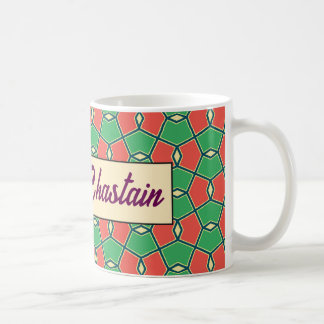 Café Caneca de Identidade com Padrão Z6