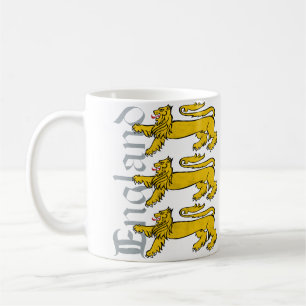 Café Caneca de Inglaterra de 3 leões