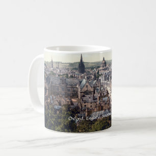 Café Caneca de Inglaterra do vintage, panorama c1895 da