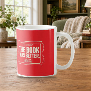 Café Caneca de Ingresso de Cinema O Livro Era Melhor
