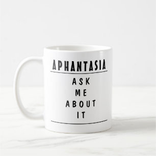 Café Caneca de Início de Conversa sobre Afantasia Bk