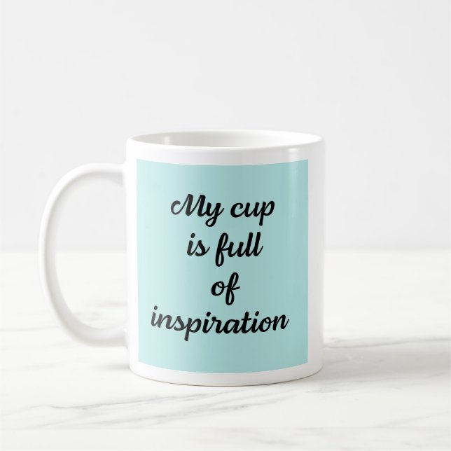 Café Caneca de inspiração da fé cristã (Esquerda)