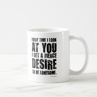 Café Caneca de insulto #5 - desejo. Presente incomum