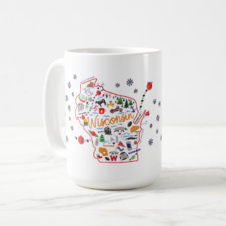 Café Caneca de Inverno de Wisconsin