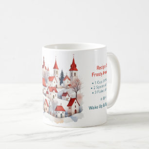 Café Caneca de Inverno "Pinguim Acorda e Brilhe"