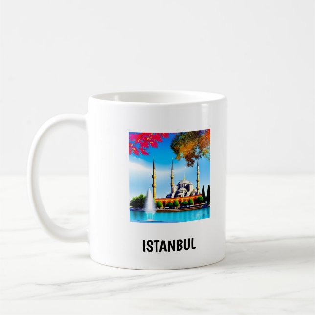 Café Caneca de ISANBUL vibrante (Esquerda)