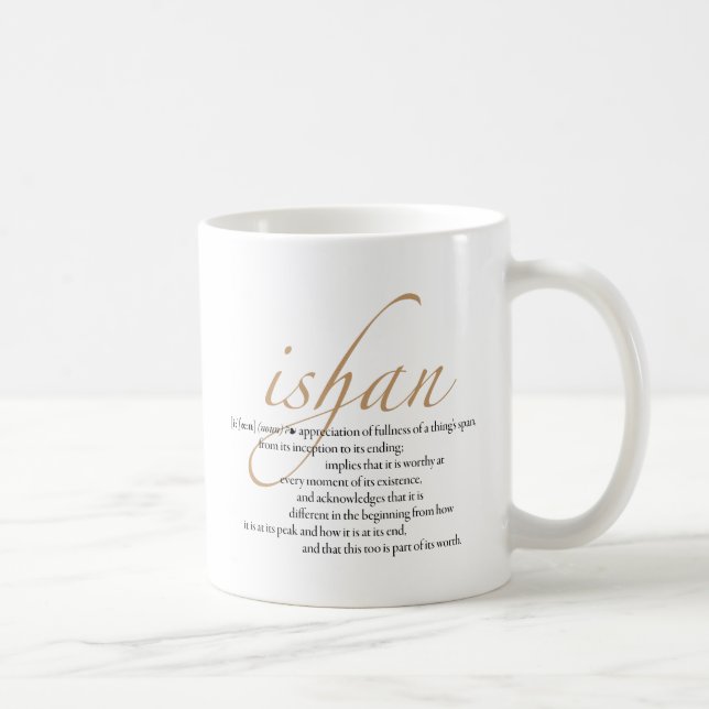 Café Caneca de Ishan (Direita)
