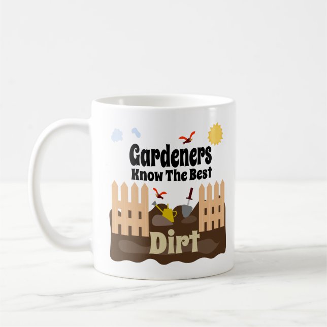 Café Caneca de jardinagem engraçada - os jardineiro (Esquerda)
