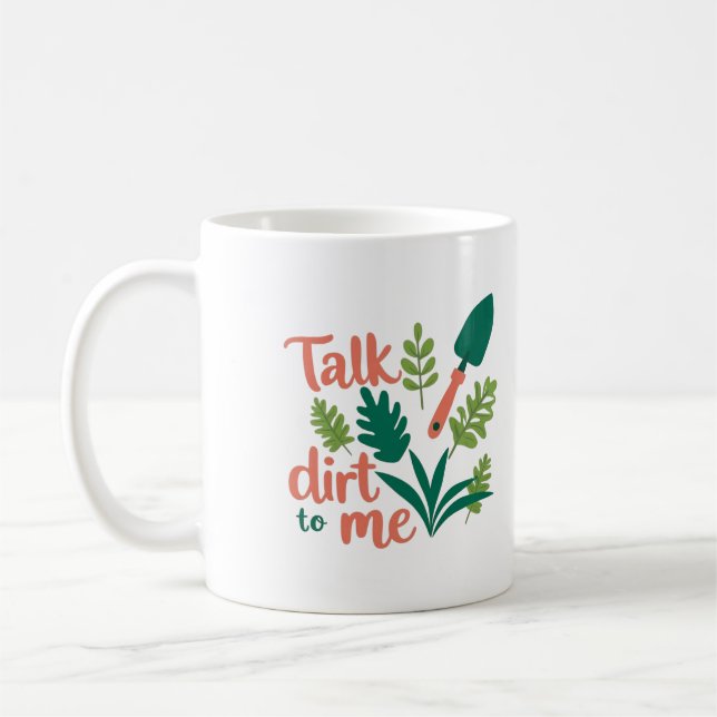 Café Caneca de jardineiro - fala sério, fala de terra (Esquerda)