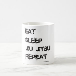 Café Caneca de Jiu Jitsu - COMA A REPETIÇÃO do SONO J