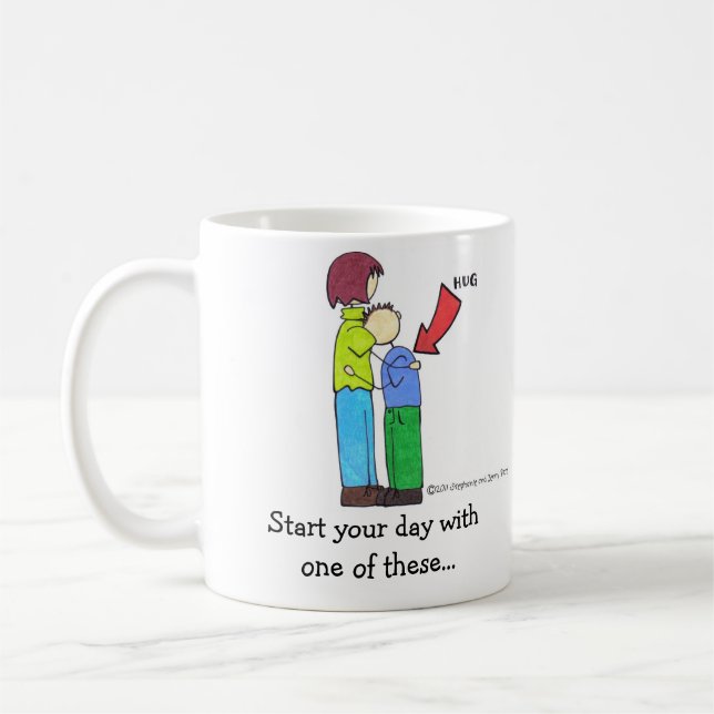 Café Caneca de Joey e de mamã (Esquerda)