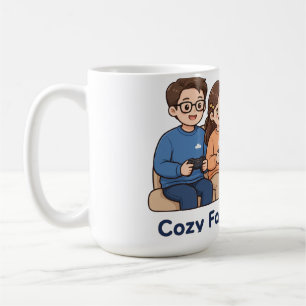 Café Caneca de Jogadores de Família Aconchegante - Pres