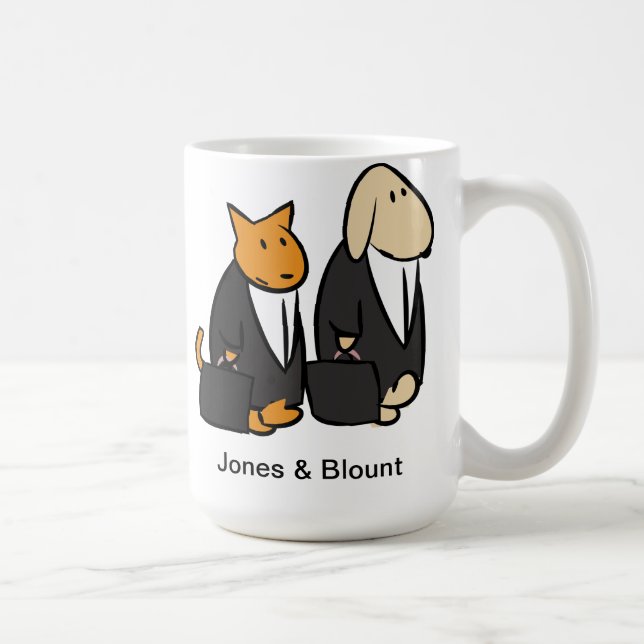 Café Caneca de Jones & de oficial de Blount (Direita)