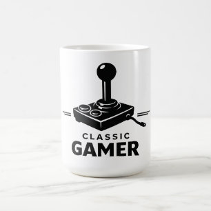 Café Caneca de joystick retrô Classic Gamer