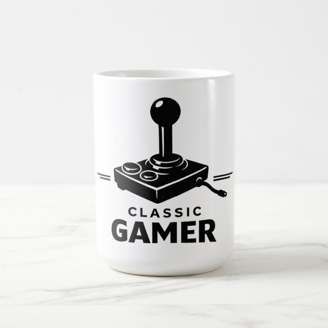 Café Caneca de joystick retrô Classic Gamer (Centro)