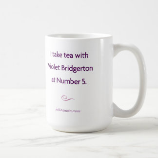 Café Caneca de Julia Quinn "Bridgerton violeta"