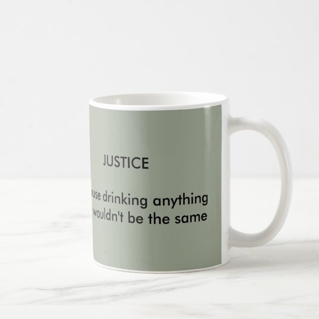 Café Caneca de justiça (Direita)