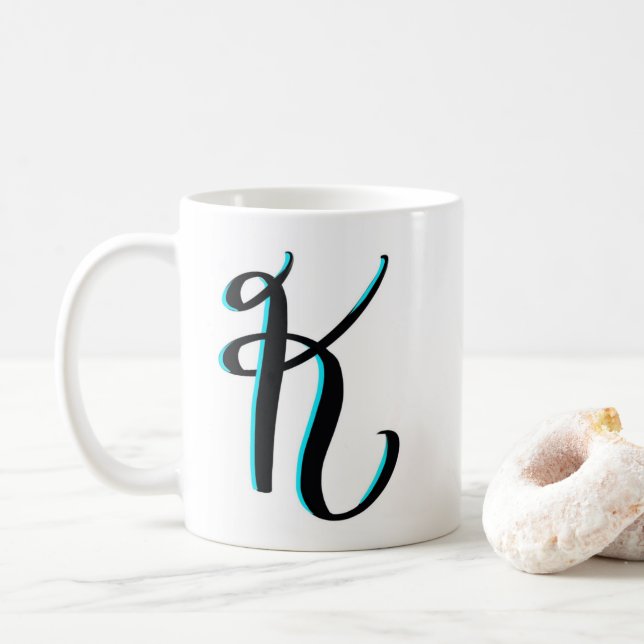 Café Caneca de "K" (Com Donut)
