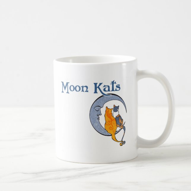Café Caneca de Kats da lua (Direita)