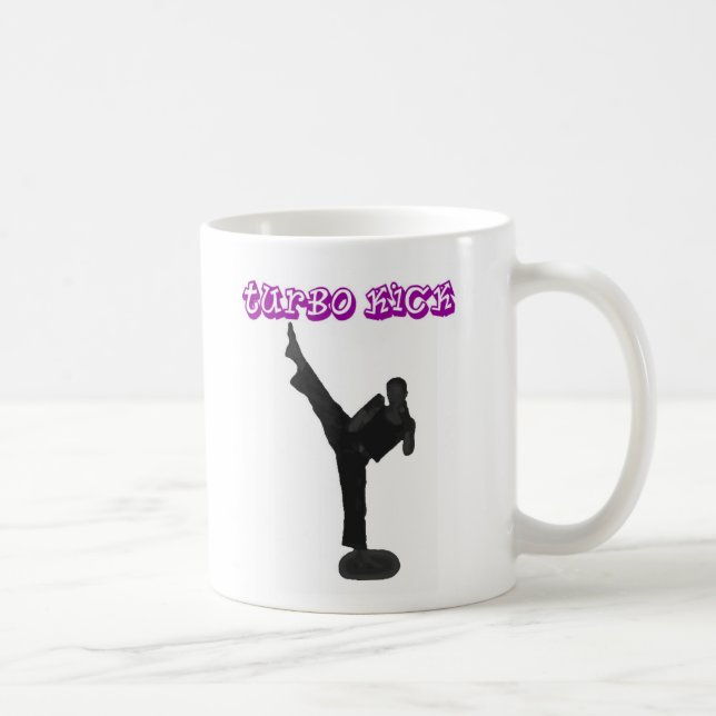 Café Caneca de Kickboxing do pontapé (Direita)