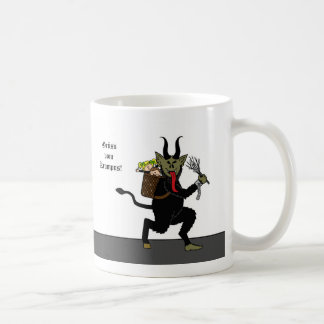 Café Caneca de Krampus do vom de Gruss (cumprimentos de