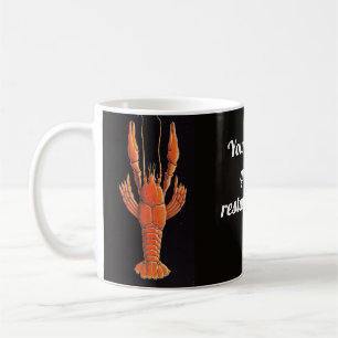 Café Caneca de Lagosta Vintage