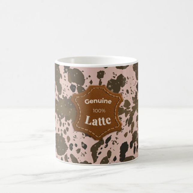 Café Caneca de Latte Rosa - Latte 100% Genuíno (Centro)