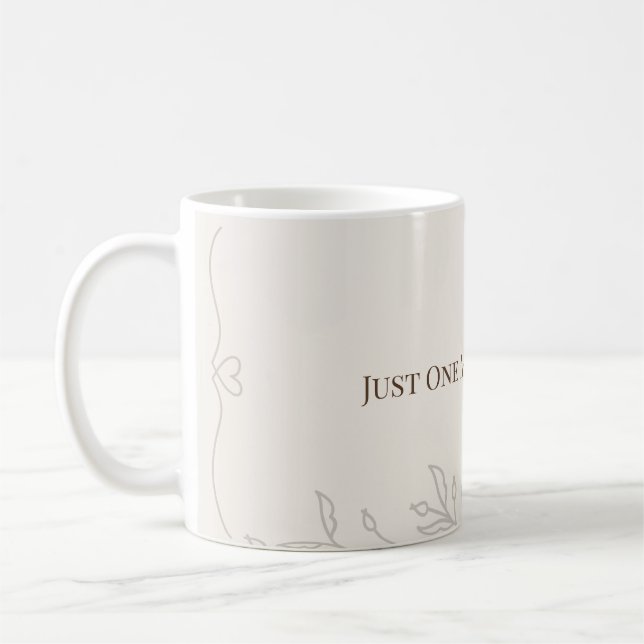 Café Caneca de Leitura Aconchegante 'Mais Um Capítulo' (Esquerda)