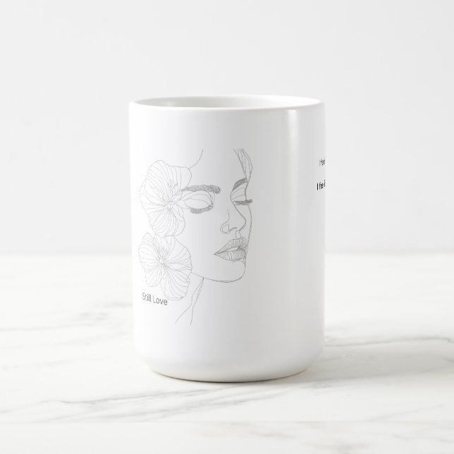 Café Caneca de letra Still Love (Centro)