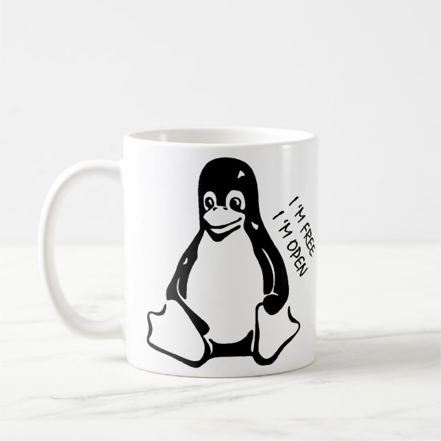 Café Caneca de Linux (Esquerda)