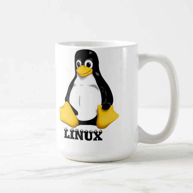 Café Caneca de LINUX (Direita)