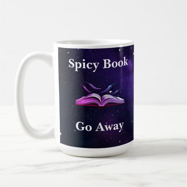 Café Caneca de Livro Apimentado (Esquerda)
