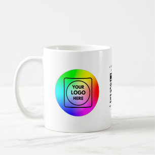 Café Caneca de Logotipo de Código QR Personalizado para