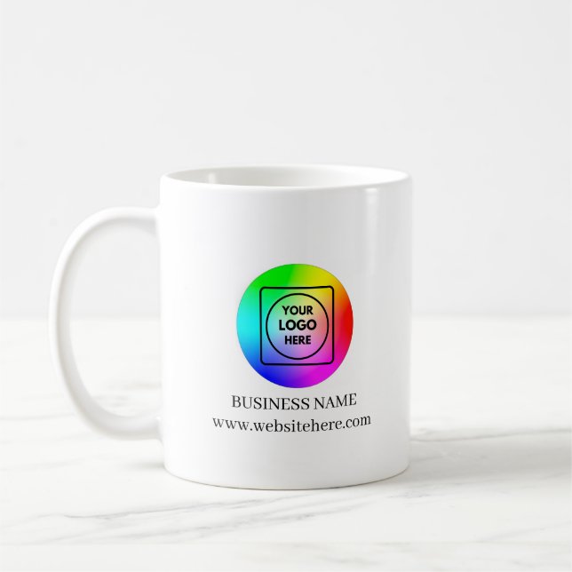 Café Caneca de Logotipo de Negócios Personalizados Mode (Esquerda)